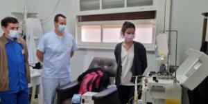 Donación de plasma para Fiebre Hemorrágica Argentina en el Hospital Pintos 